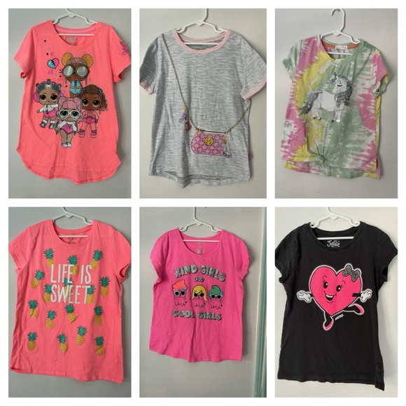 Bundle girls T-Shirt different size 12-16 - Picture 1 of 14